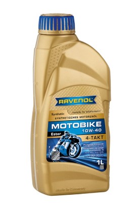RAVENOL 10W40 (CJX12) MOTOBIKE 4-T ESTER SAE 1L