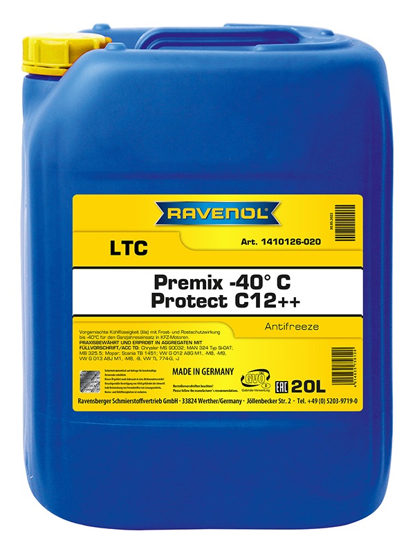 RAVENOL LTC Premix -40°C Protect C12++