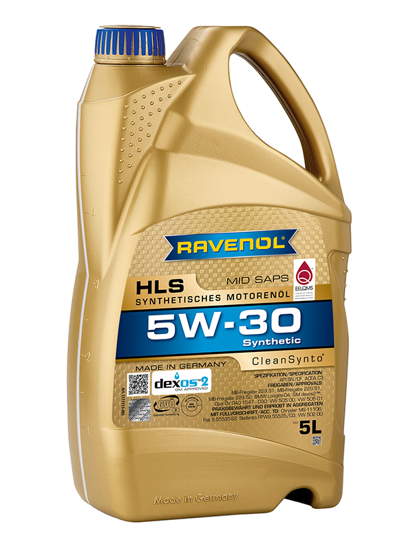 RAVENOL HLS SAE 5W-30 (DRT), 5 L (VE 4 pieces)
